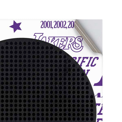 NBA LA Lakers Historic Blast Xbox Series S Console Skin